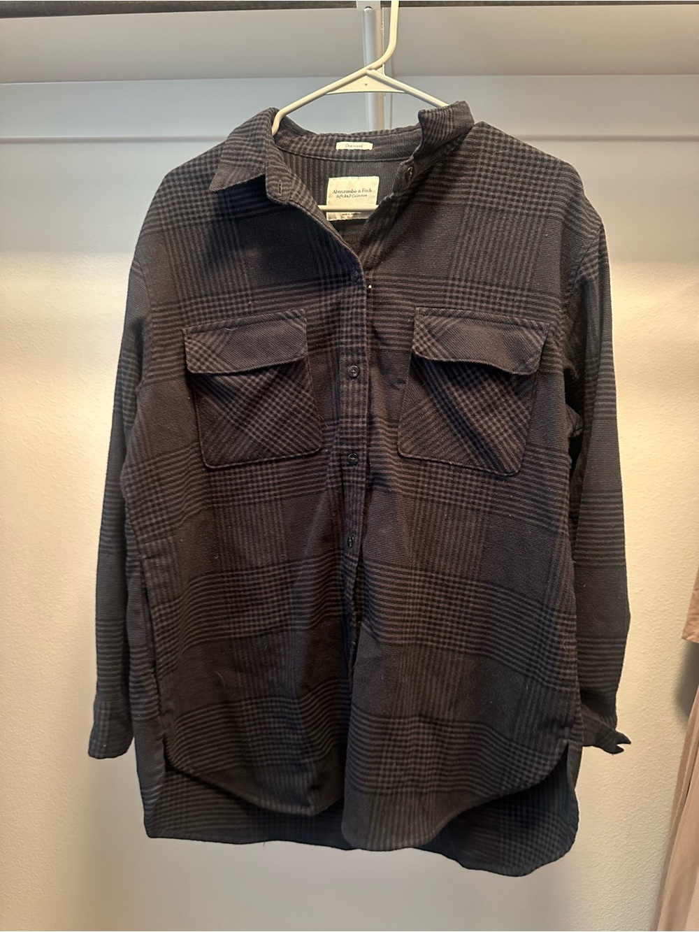 Abercrombie oversized flannel